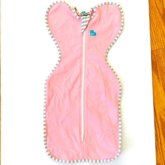 Love to dream Other - Love To Dream Swaddle UP Organic
Cotton Swaddle Wrap Cream Newborn Pink